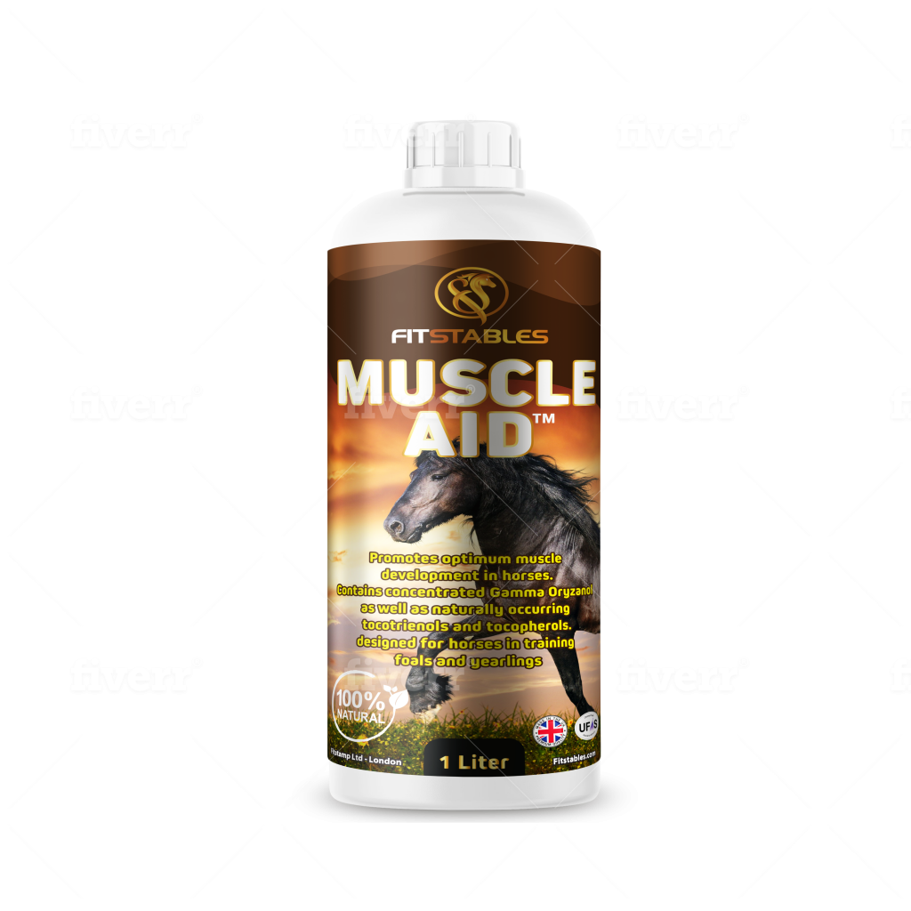 Muscle Aid Supplement with highly concentrated Rice Bran Oil. Fit